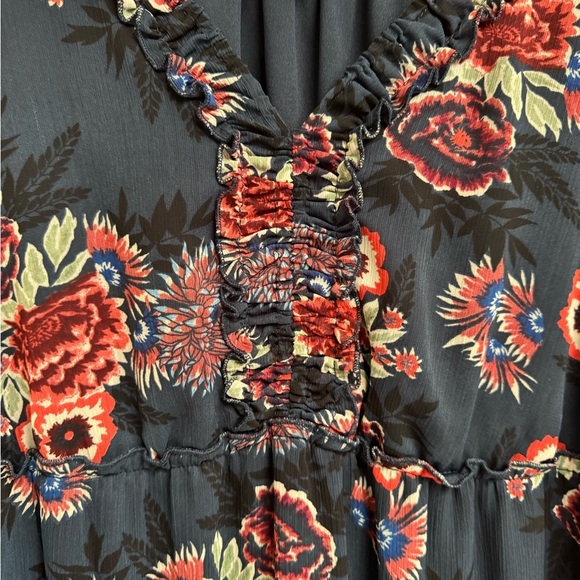 Style & Co Tiered Chiffon Maxi Dress - Picture 4 of 5